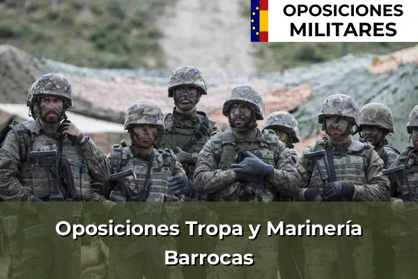 Oposiciones Suboficial del Ejército en Barrocas