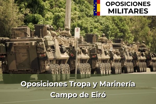 Oposiciones Suboficial del Ejército en Campo de Eiró