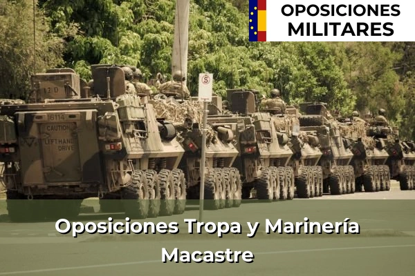 Oposiciones Suboficial del Ejército en Valencia 116 Oposiciones Suboficial del Ejército en Macastre