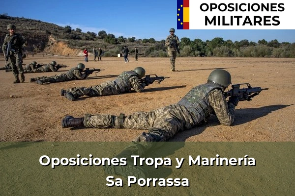 Oposiciones Suboficial del Ejército en Sa Porrassa